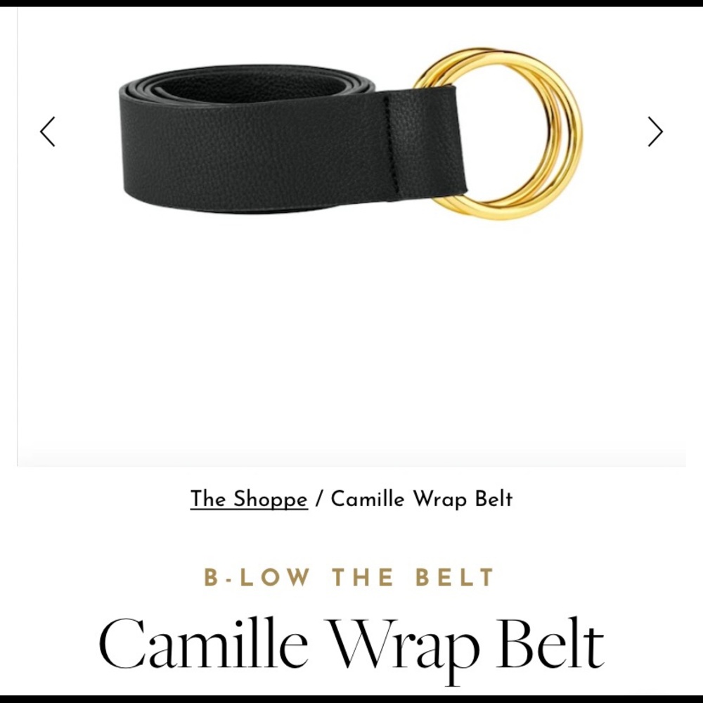 B-Low the Belt Camille Wrap Belt